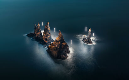 Shore Bound - a Photographic Art Artowrk by Liam Man